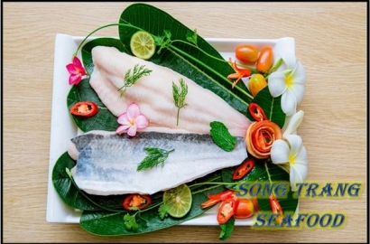 Cá Fillet còn da dè 2cm